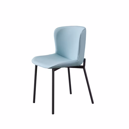 Best Selling Hot Products High Quality with Low Price Restaurant Home Dinner Furmiture Metal Leisure PU Leather Modern Dining Chair